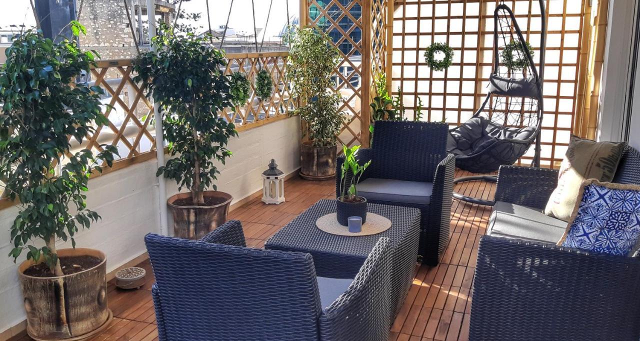 Ρetipe Penthouse Apartment With Spacious Balcony In Heraklion Center 외부 사진